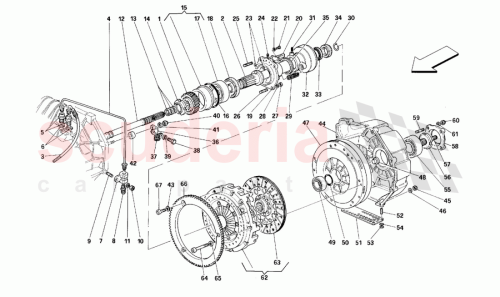 Part Diagram for Ferrari 149164