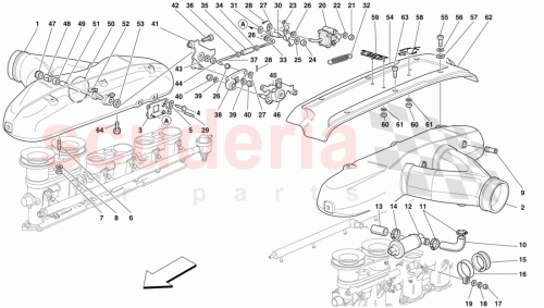 Part Diagram for Ferrari 161499