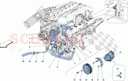 Part Diagram for Ferrari 296419