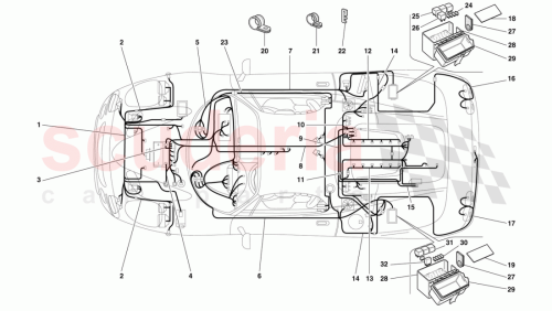 Part Diagram for Ferrari 123509