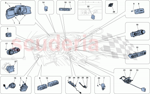 Part Diagram for Ferrari 317686