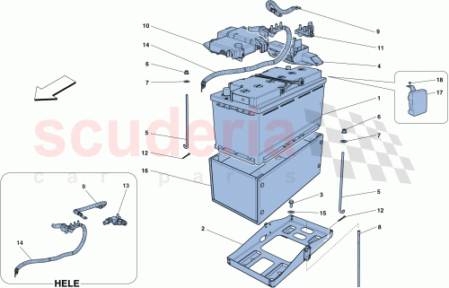 Part Diagram for Ferrari 274256
