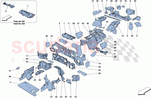 Part Diagram for Ferrari 84791700