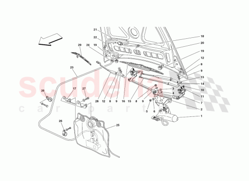 Part Diagram for Ferrari 15811787