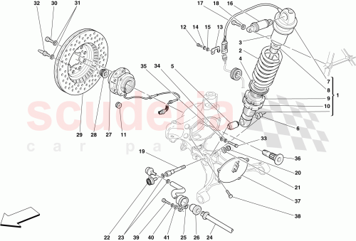 Part Diagram for Ferrari 170588