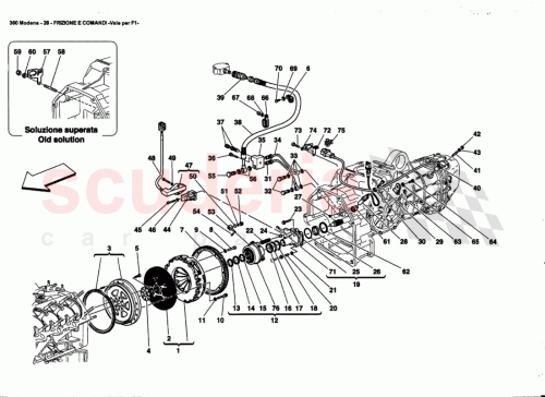 Part Diagram for Ferrari 181596
