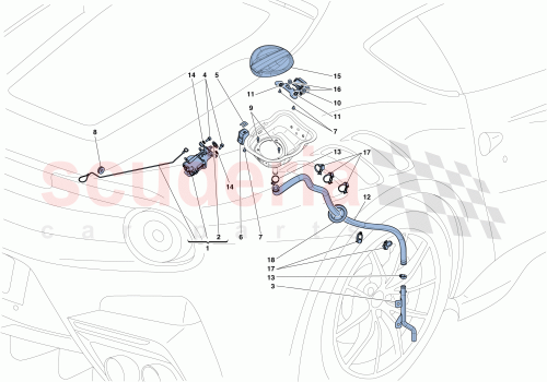 Part Diagram for Ferrari 86009000