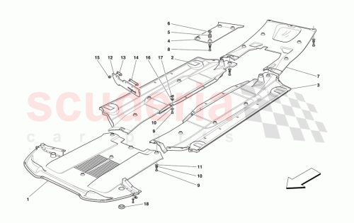 Part Diagram for Ferrari 64975300