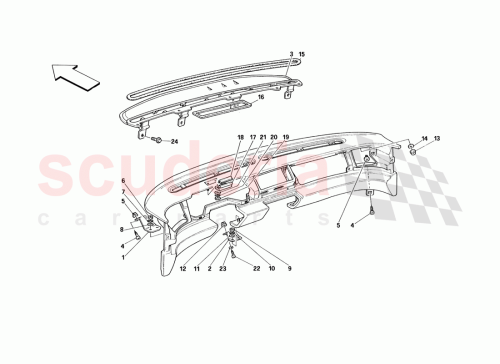 Part Diagram for Ferrari 63513000