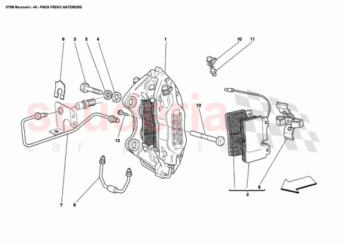 Part Diagram for Ferrari 193129
