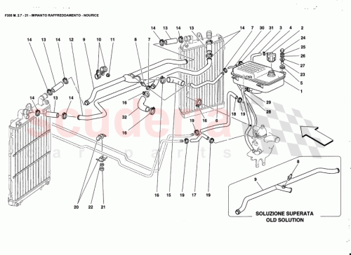 Part Diagram for Ferrari 171631
