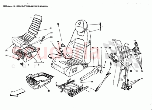 Part Diagram for Ferrari 658442