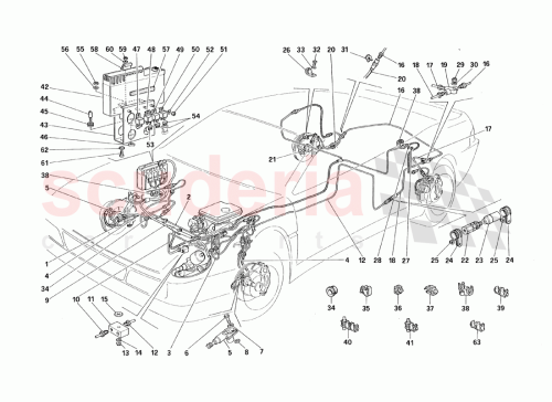 Part Diagram for Ferrari 139639