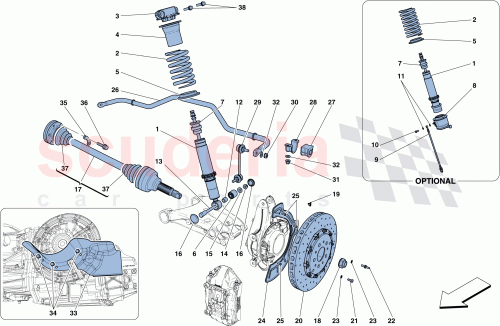 Part Diagram for Ferrari 309807