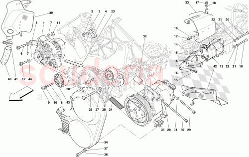Part Diagram for Ferrari 263176