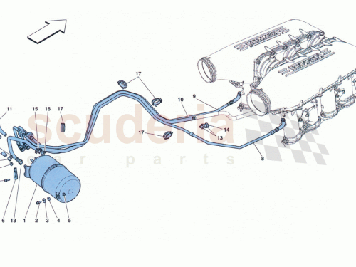 Part Diagram for Ferrari 278294