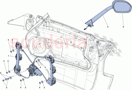 Part Diagram for Ferrari 86290300
