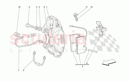 Part Diagram for Ferrari 178903