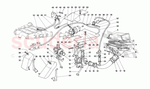 Part Diagram for Ferrari 134945