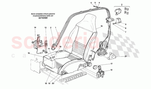 Part Diagram for Ferrari 62742500