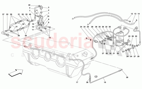 Part Diagram for Ferrari 174786