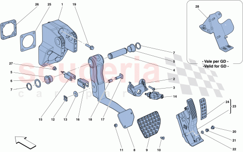 Part Diagram for Ferrari 85620700