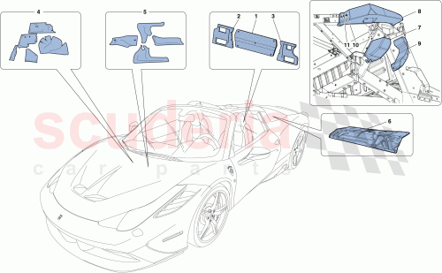 Part Diagram for Ferrari 83030200