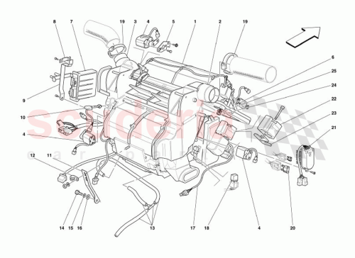 Part Diagram for Ferrari 67978900