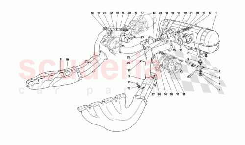 Part Diagram for Ferrari 134994