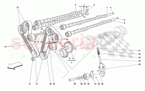 Part Diagram for Ferrari 178280