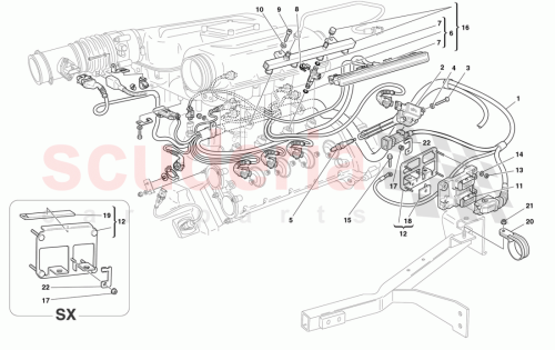 Part Diagram for Ferrari 186397