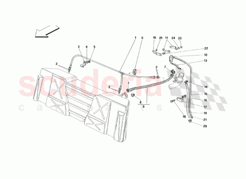 Part Diagram for Ferrari 13432870
