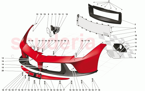 Part Diagram for Ferrari 85514210