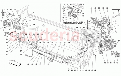 Part Diagram for Ferrari 63180400