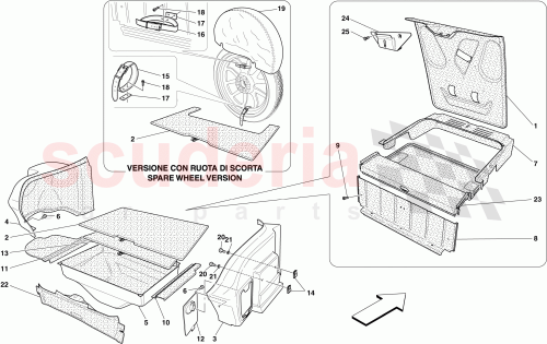 Part Diagram for Ferrari 81208300