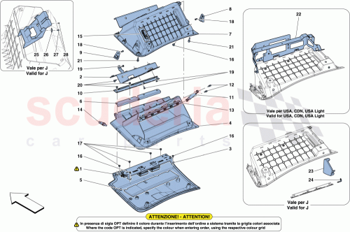 Part Diagram for Ferrari 89146000