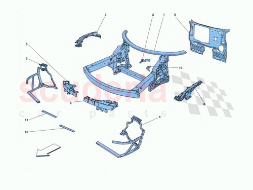 Part Diagram for Ferrari 82520600