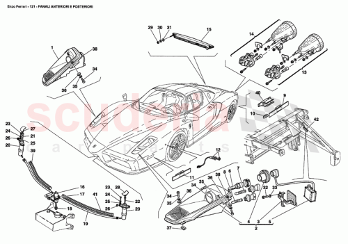 Part Diagram for Ferrari 67292700