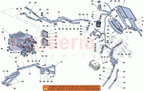 Part Diagram for Ferrari 303950