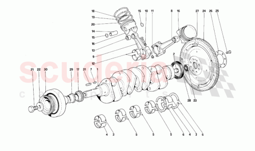 Part Diagram for Ferrari 133023