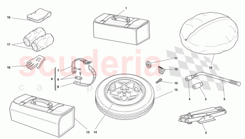 Part Diagram for Ferrari 159543