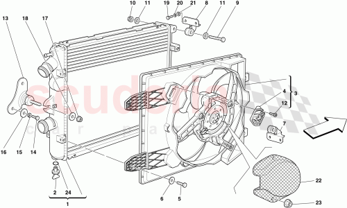 Part Diagram for Ferrari 260425