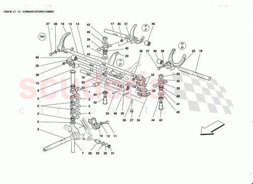 Part Diagram for Ferrari 142246