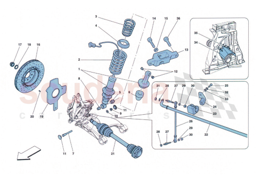 Part Diagram for Ferrari 265689