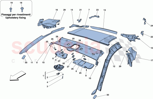 Part Diagram for Ferrari 84527200