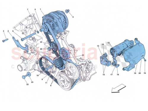 Part Diagram for Ferrari 275217