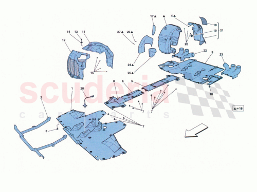 Part Diagram for Ferrari 83868500