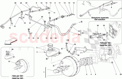 Part Diagram for Ferrari 252454
