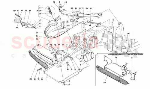 Part Diagram for Ferrari 62561000