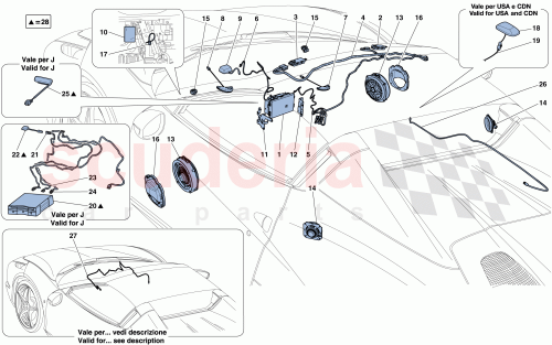 Part Diagram for Ferrari 295966